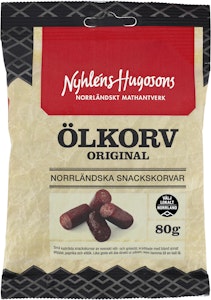 Nyhlens Hugosons Ölkorv Original 80g Nyhléns Hugosons