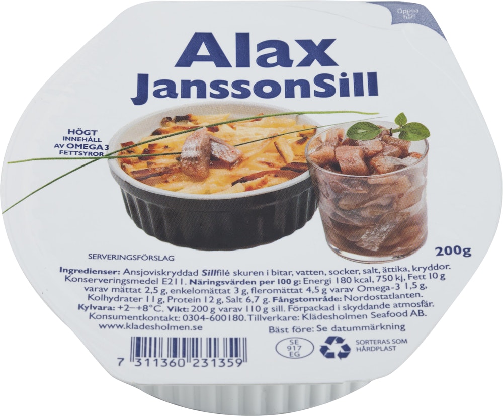 Alax Janssonsill Alax