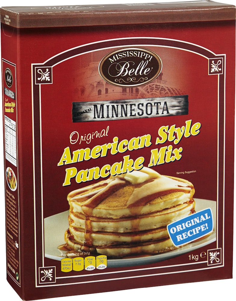 Mississippi Belle American Style Pancake Mix Mississppi Belle