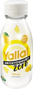 Yalla Drickyoghurt Citron Zero 350ml Yalla