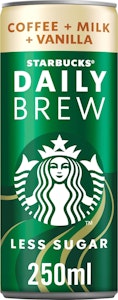 Starbucks Daily Brew Vanilla 250ml Starbucks