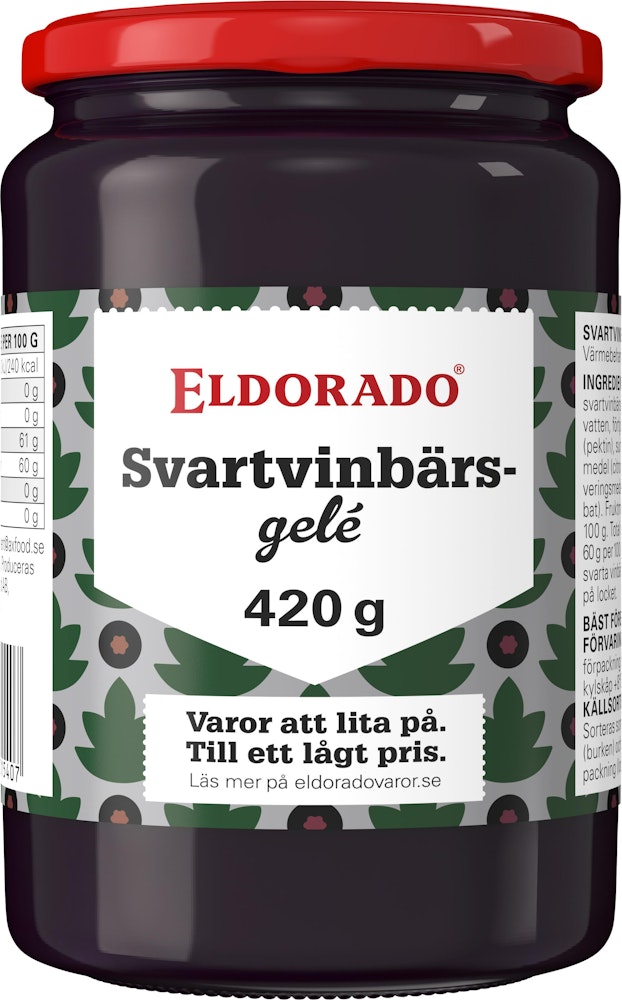 Eldorado Svart Vinbärsgele