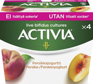 Activia Yoghurt Persika 3% 4x125 Activia