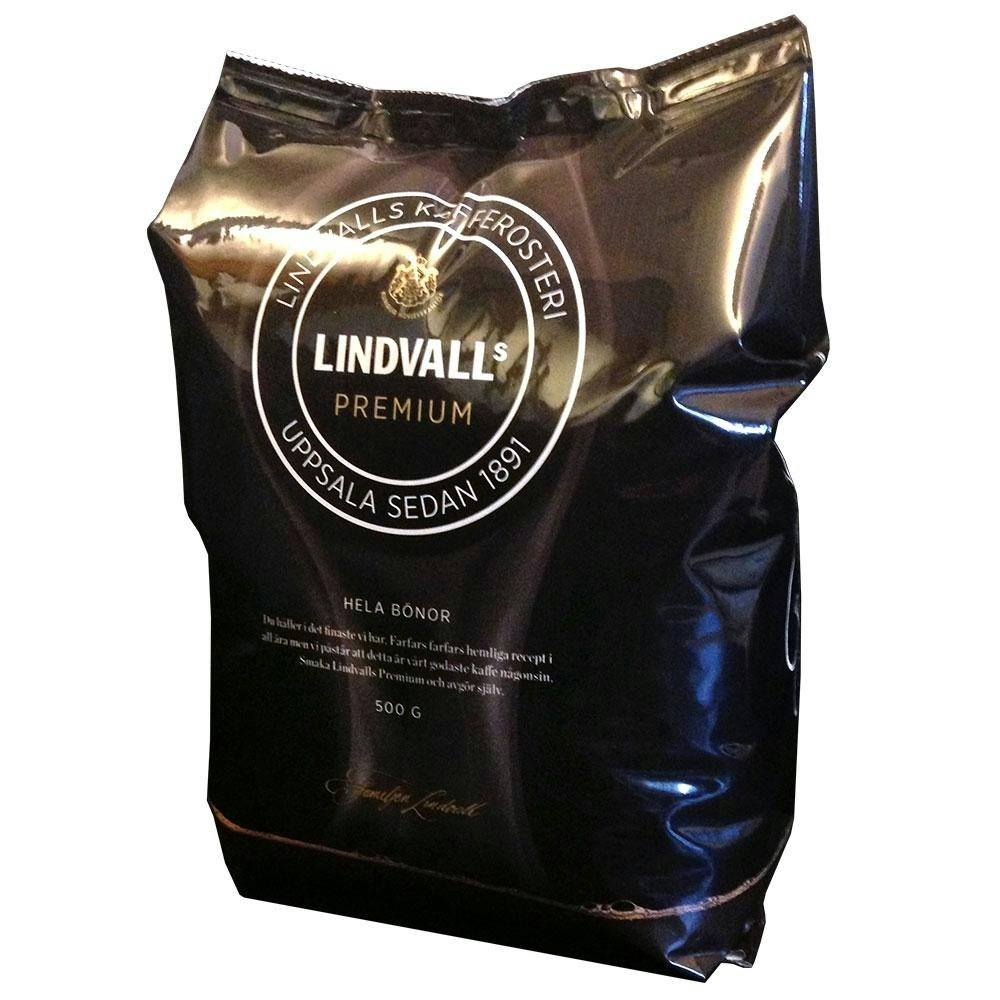 Lindvalls Kaffe Kaffe Premium Hela Bönor Lindvalls