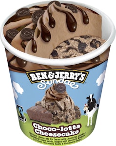 Ben & Jerrys Sundae Choco-lotta Cheesecake Fairtrade 427ml Ben & Jerry's
