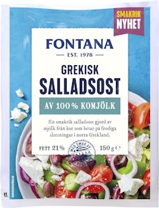 Fontana Grekisk Salladsost 21% 150g Fontana