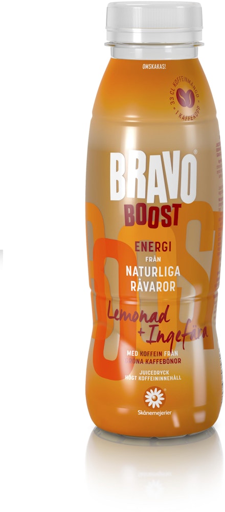 Bravo Boost Lemonad & Ingefära Juicedryck Bravo