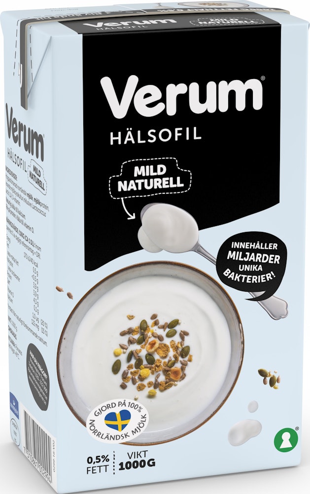 Verum Hälsofil Mild Naturell 0,5% Verum
