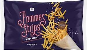 Pommes Strips Fryst 1Kg