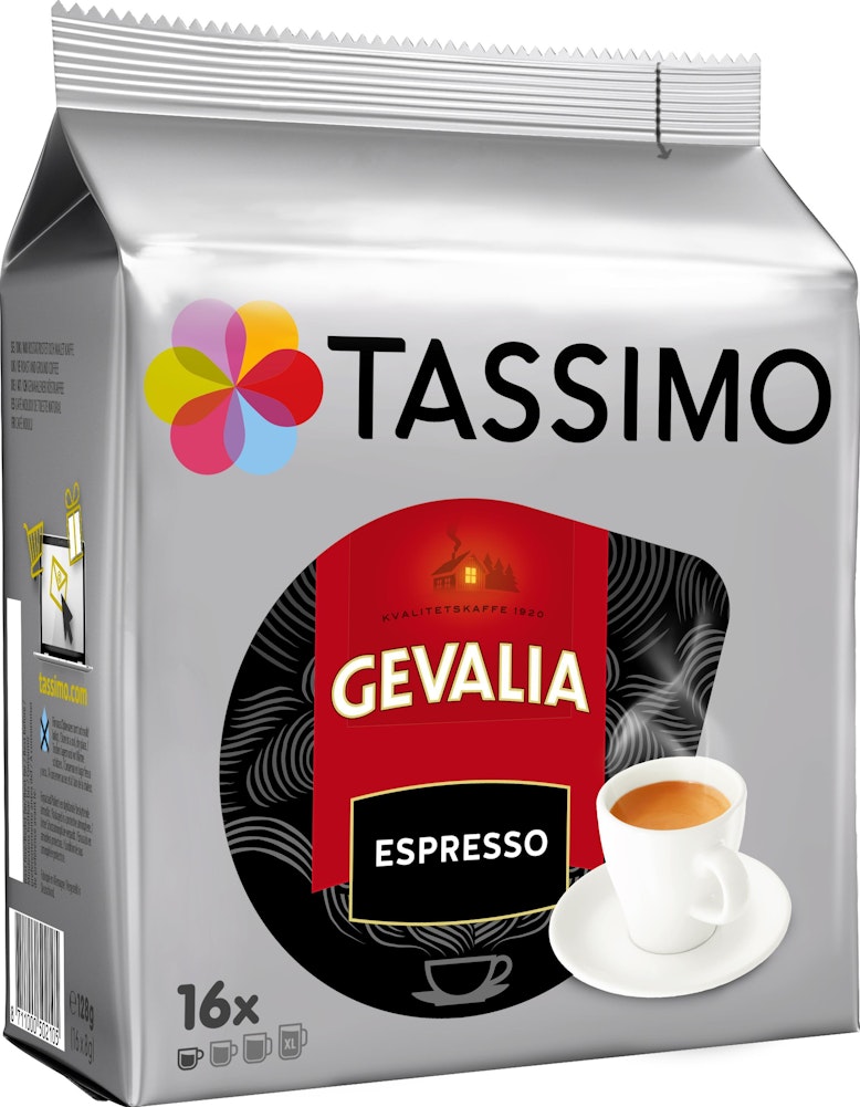 Gevalia Kaffekapslar Tassimo Espresso 16-p Gevalia