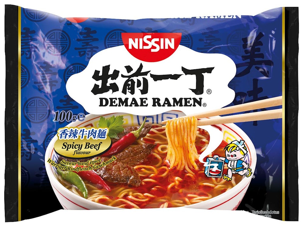 Nissin Damae Ramen Spicy Beef Nissin