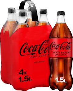 Coca-Cola Zero Sugar 4x1,5L