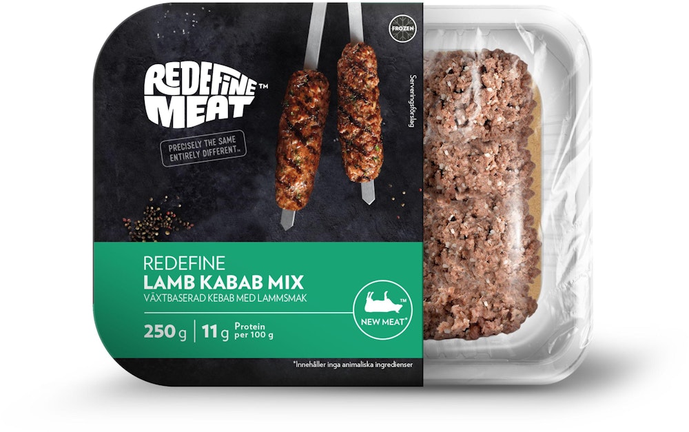 Redefine Meat Lamb Kebab Mix Vegansk Fryst