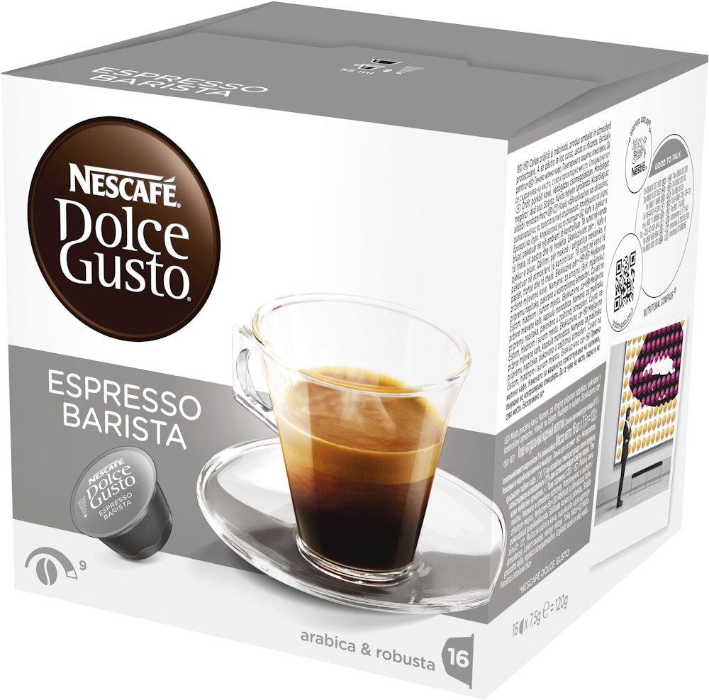 Nescafé Dolce Gusto Kaffekapslar Espresso Barista 16-p Nescafé Dolce Gusto