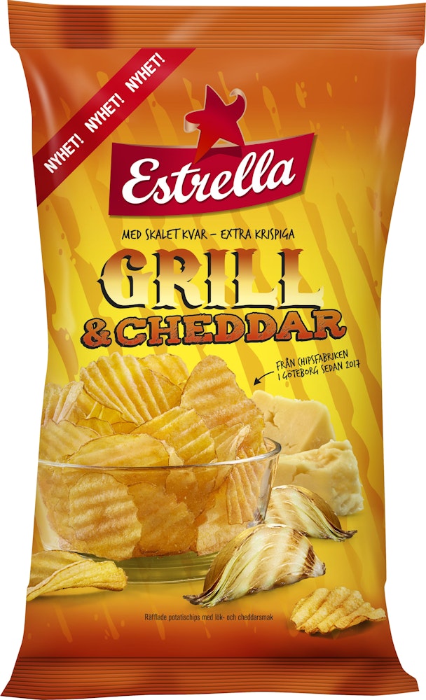 Estrella Grill & Cheddarchips Estrella