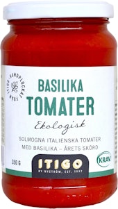ITIGO Tomat med Basilika EKO/KRAV 350g Itigo