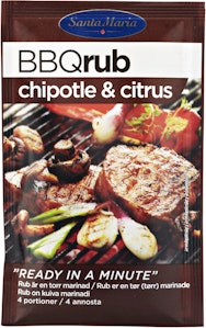 Santa Maria BBQ Rub Chipotle & Citrus Santa Maria