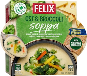 Felix Soppa Ost & Broccoli Fryst 350g Felix