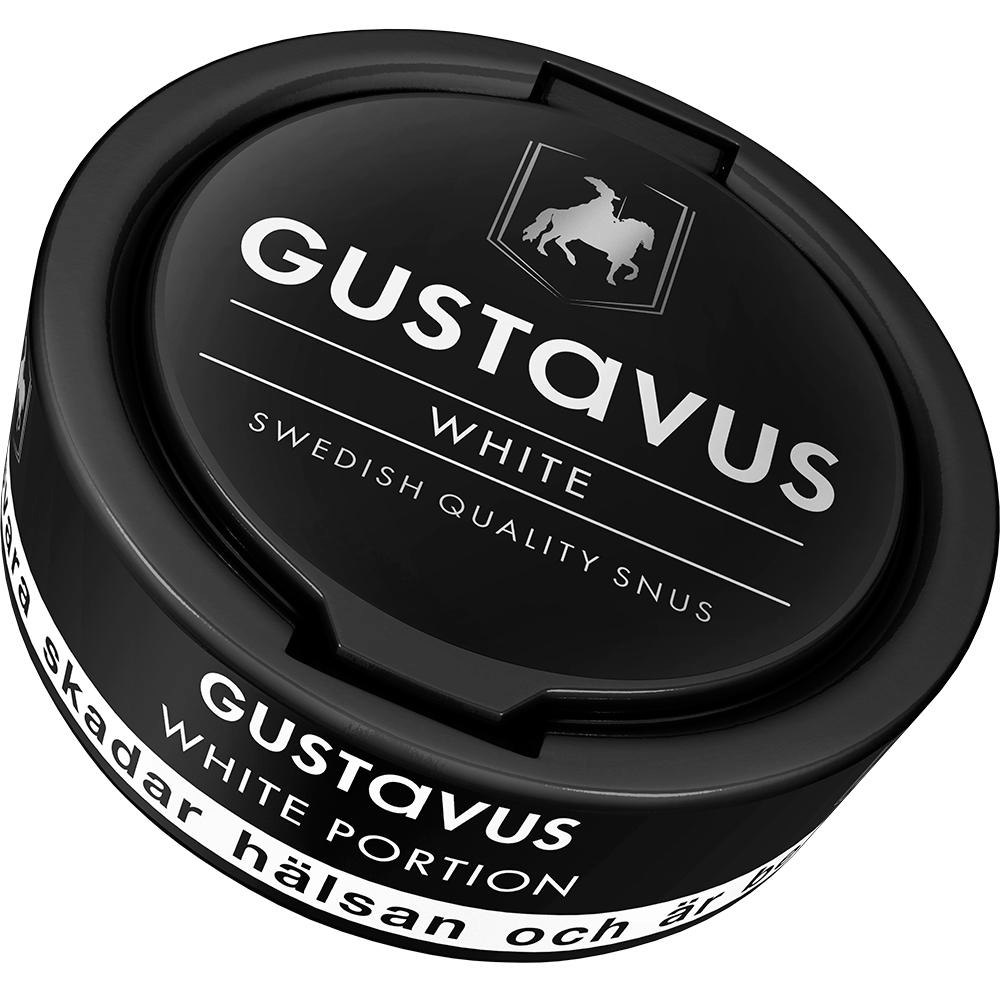Gustavus Snus 10-p White Portion Gustavus
