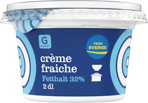 Garant Crème Fraiche 32% 2dl Garant