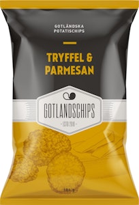 Gotlandschips Chips Tryffel & Parmesan 180g Gotlandschips