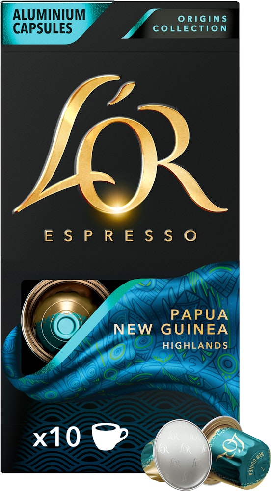 L'Or Kaffekapslar Espresso 7 Papua New Guinea 10-p L'Or