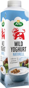 Arla Ko Yoghurt Mild Naturell 3% 1000g Arla