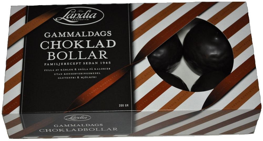 Ländia Gammaldags Chokladbollar Glutenfri 8-p 200g Ländia
