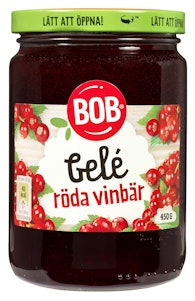 Bob Röd Vinbärsgelé 450g Bob