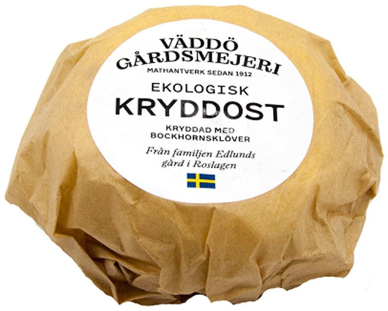 Väddö Gårdsmejeri Kryddost Bockhornsklöver KRAV ca Väddö Gårdsmejeri