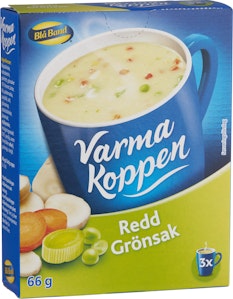 Blå Band Soppa Redd Grönsak 3x2dl Varma Koppen
