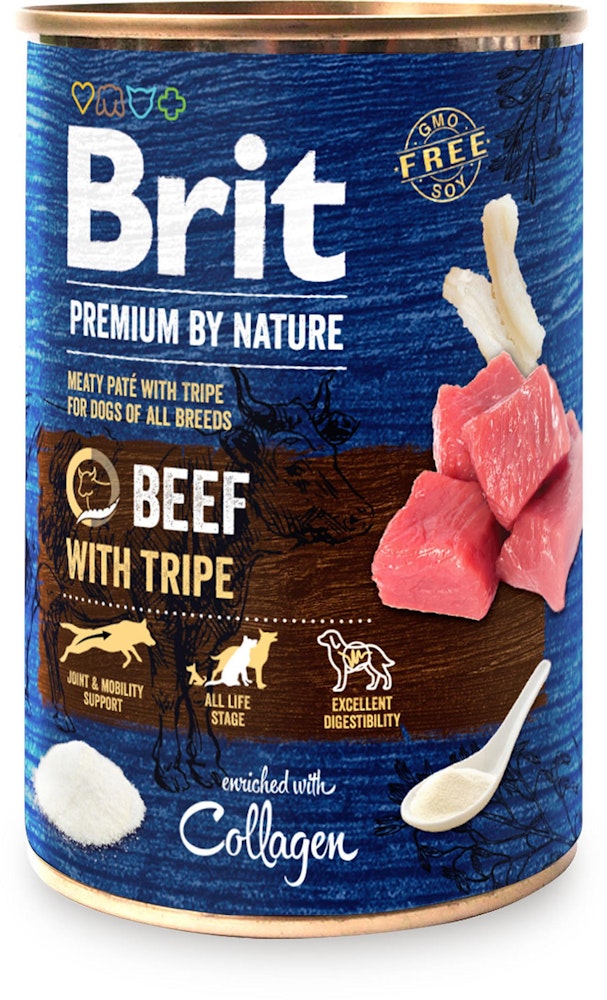Brit Premium Våtfoder Nötkött 400g Brit Premium
