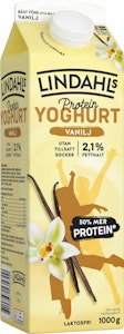Lindahls Yoghurt Vanilj Laktosfri 1000g Lindahls