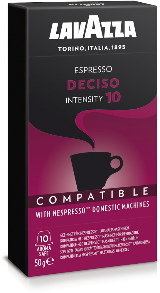 Lavazza Kaffekapslar Espresso Deciso No10 10-p Lavazza