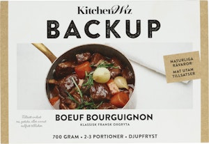 Backup Boeuf Bourgignon 2-3 Port Fryst 700g Backup