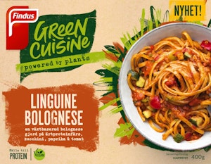 Green Cuisine Linguine Bolognese Fryst 400g Findus Green Cuisine