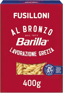 Barilla Pasta Fusilloni Al Bronzo 400g Barilla