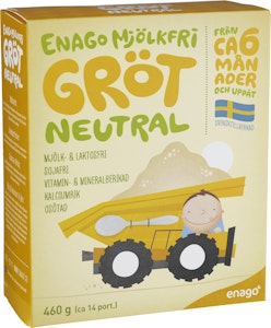 Enago Gröt Neutral Mjölkfri 6M 460g EnaGo