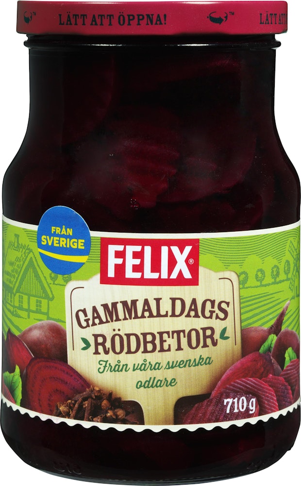 Felix Gammaldags Rödbetor 710g Felix