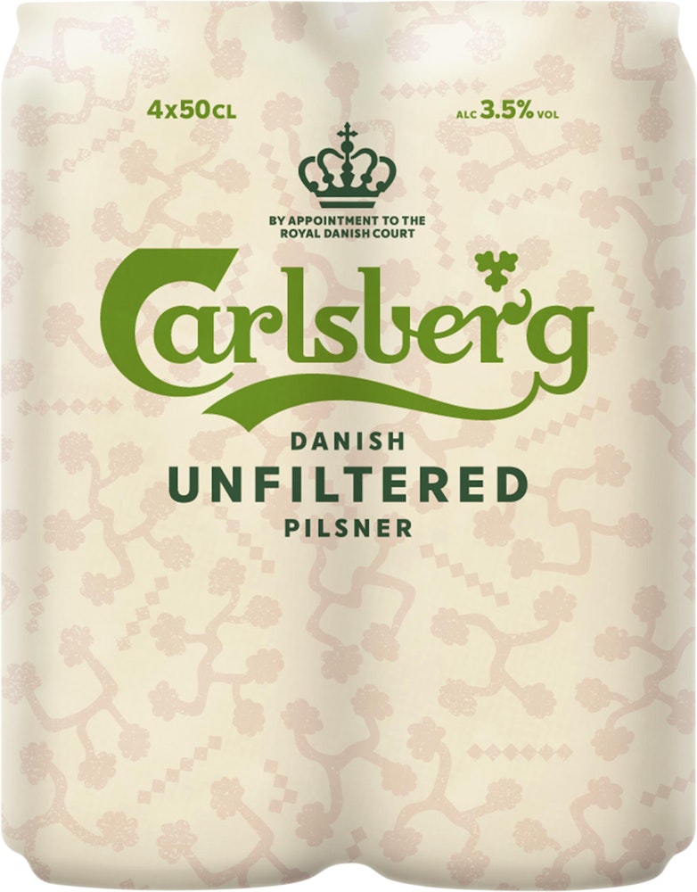 Carlsberg Öl Ofiltrerad 3,5% 4x Carlsberg