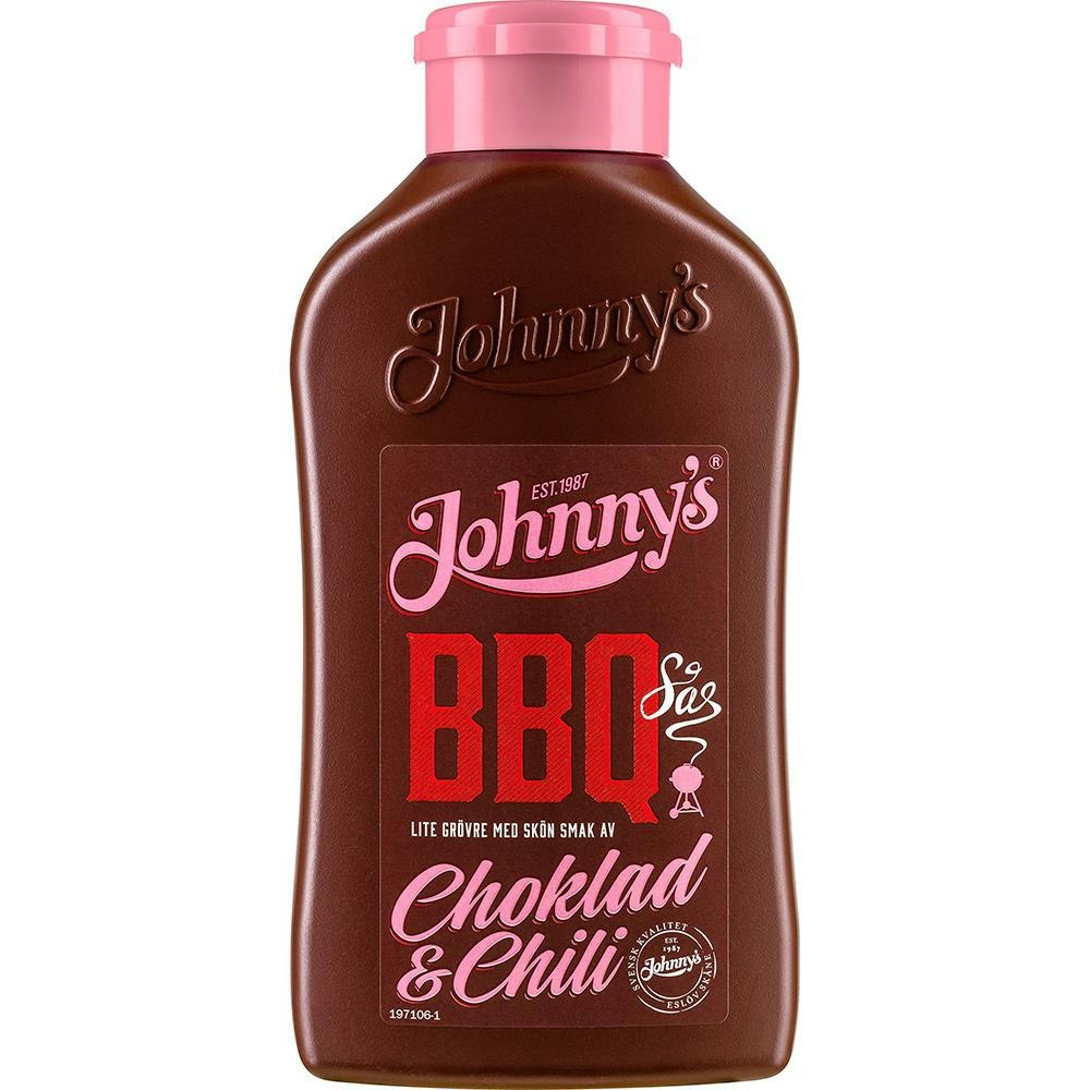 Johnnys BBQ Sauce Choklad & Chili Johnny's