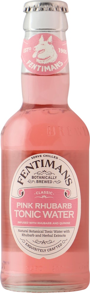 Fentimans Tonic Water Pink Rhubarb 20cl Fentimans