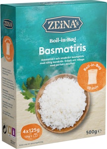 Zeinas Basmatiris 4x125g Zeinas