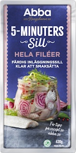 Abba Sill Hela Filéer 5-minuter 430g Abba