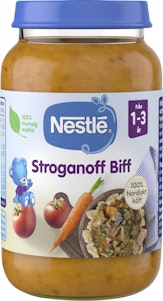 Nestlé Barnmat Stroganoff Biff 1-3år 220g Nestlé