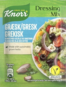 Knorr Dressingmix Grekisk 3x9g Knorr