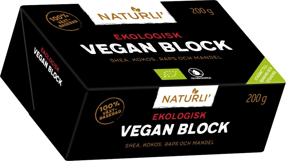 Naturli Vegan Block EKO Naturli