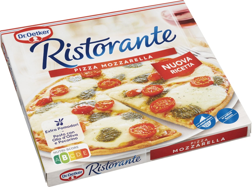 Dr Oetker Pizza Ristorante Mozzarella Fryst 355g Dr.Oetker