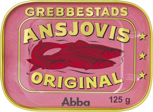 Grebbestads Ansjovis Original 125g Grebbestads