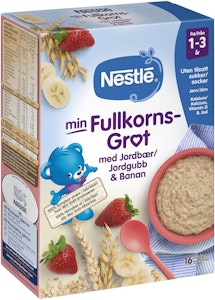 Nestlé Gröt med Jordgubb & Banan 1-3år 450g Nestlé